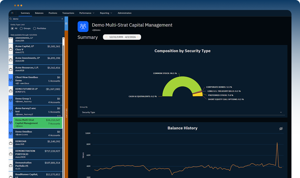 PortfolioShop platform dashboard